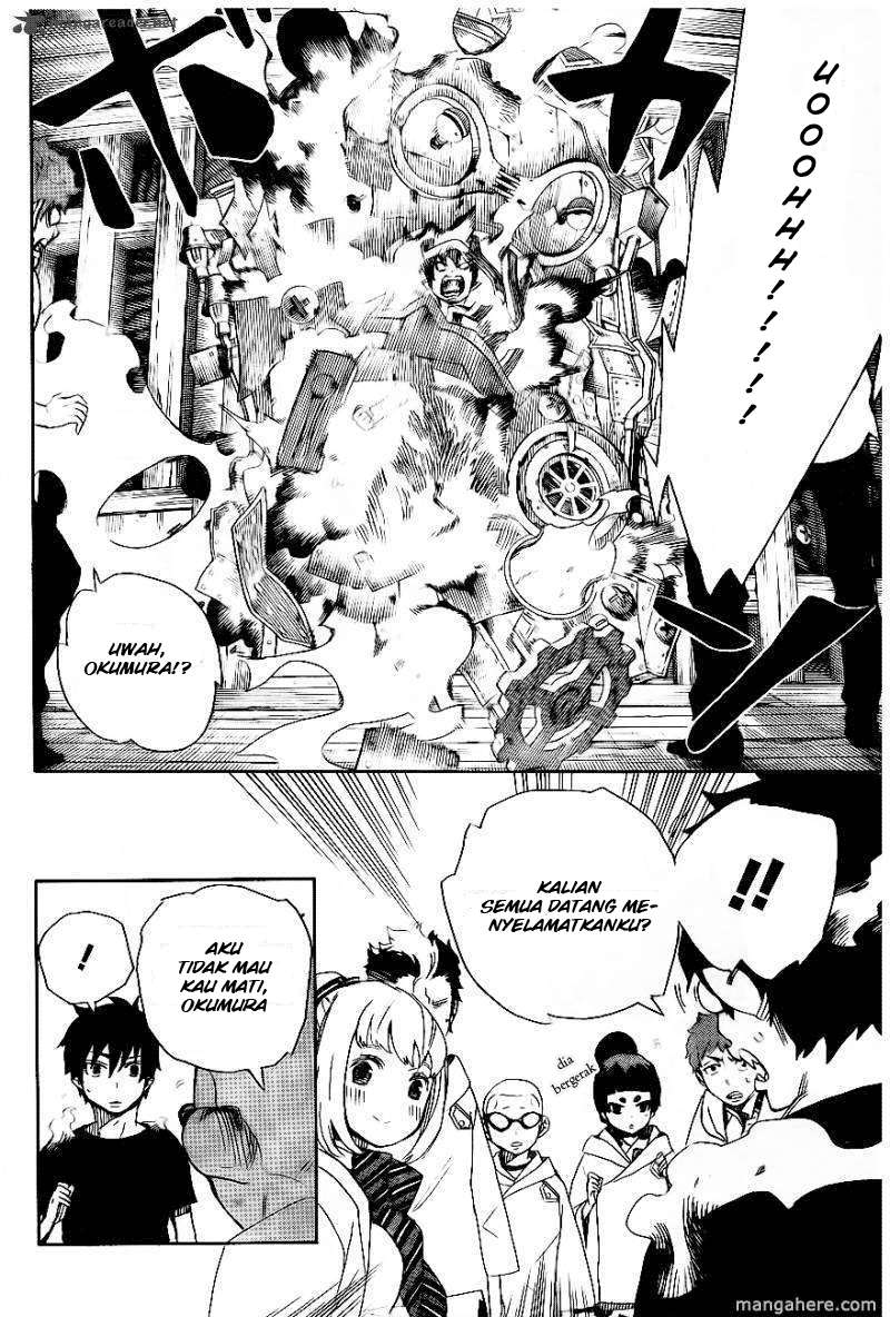 Ao no Exorcist Chapter 26 - halaman 27