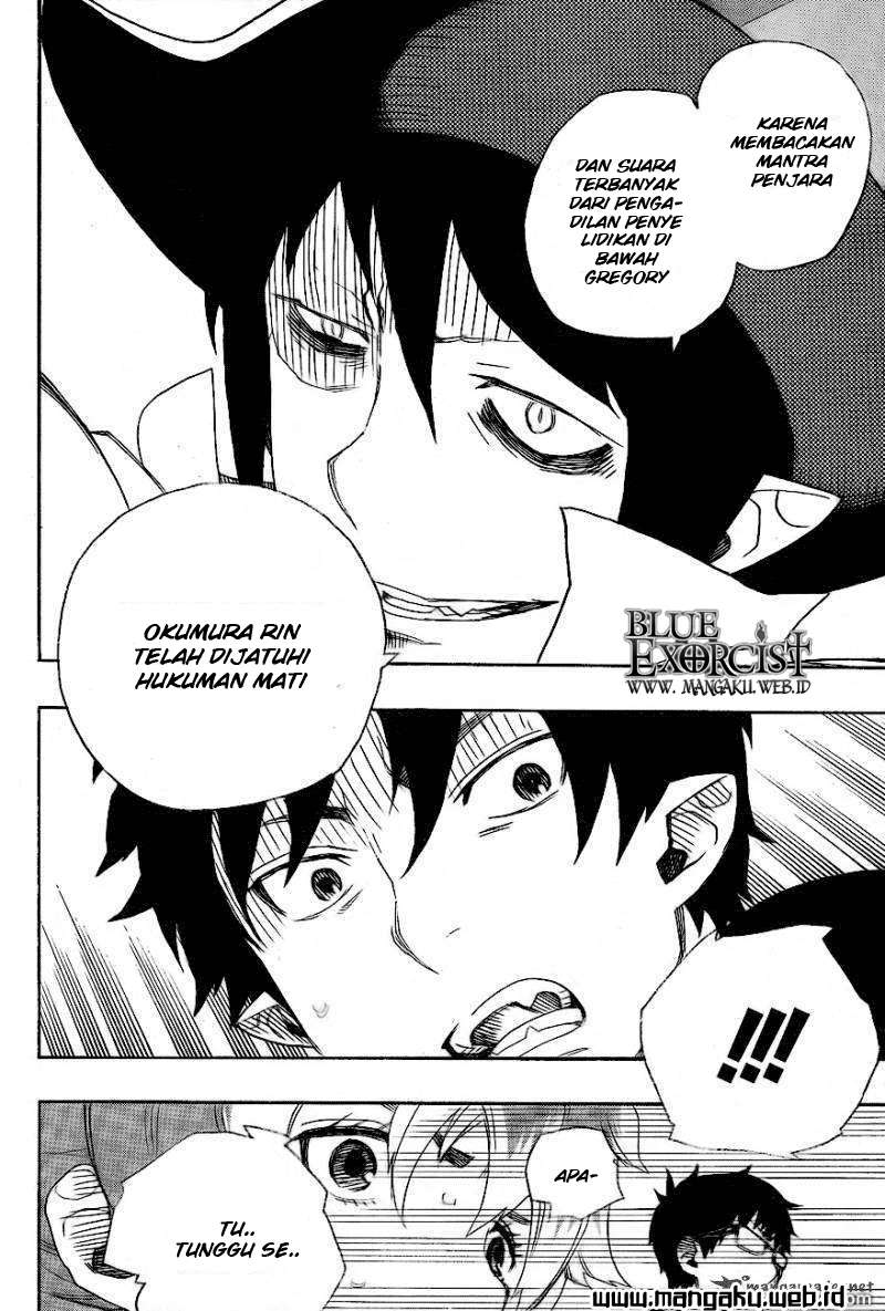 Ao no Exorcist Chapter 26 - halaman 34