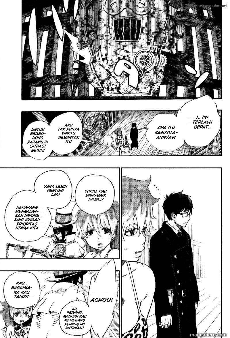 Ao no Exorcist Chapter 26 - halaman 35