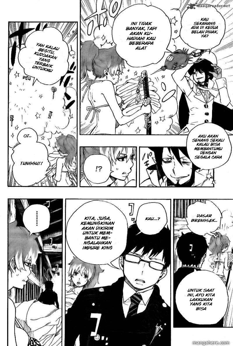 Ao no Exorcist Chapter 26 - halaman 38