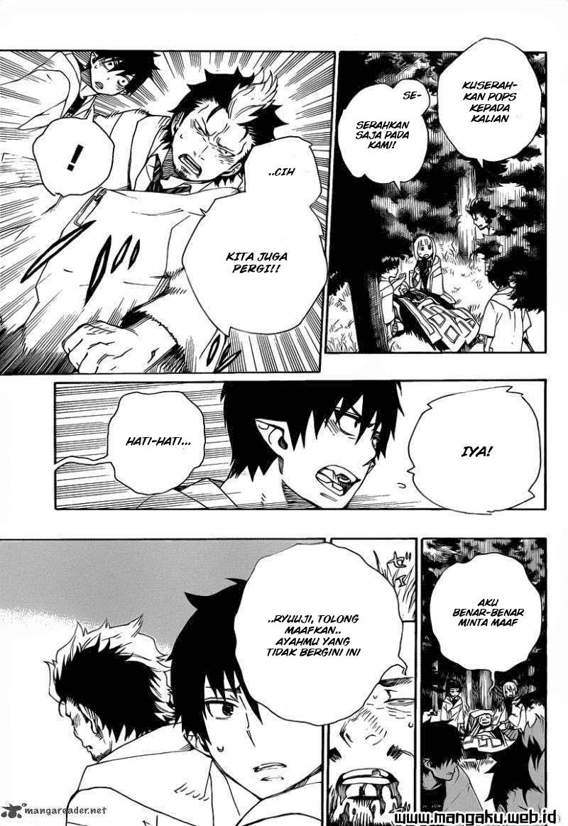 Ao no Exorcist Chapter 27 - halaman 29