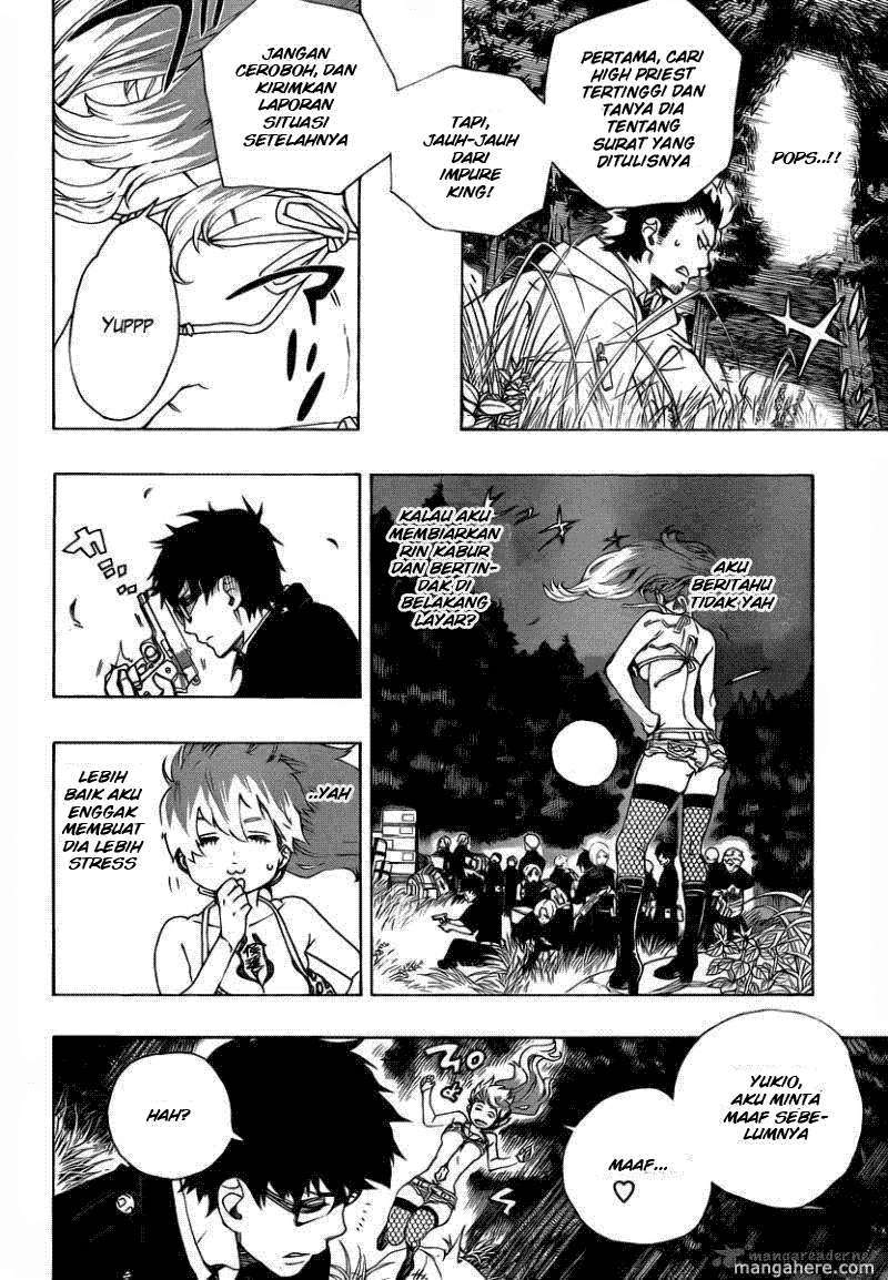 Ao no Exorcist Chapter 27 - halaman 37