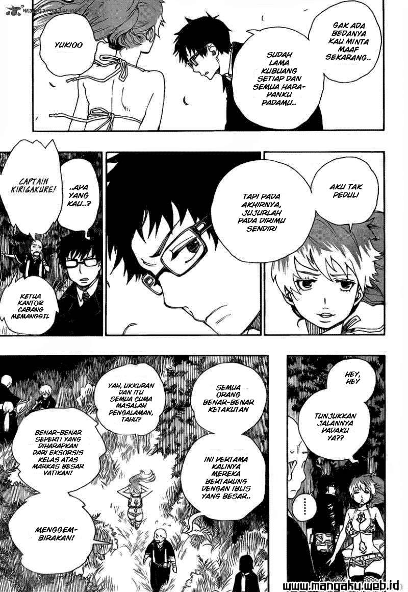 Ao no Exorcist Chapter 27 - halaman 38