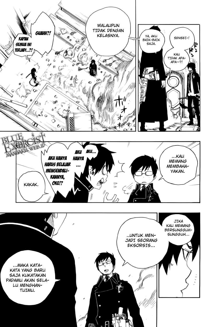 Ao no Exorcist Chapter 3 - halaman 26