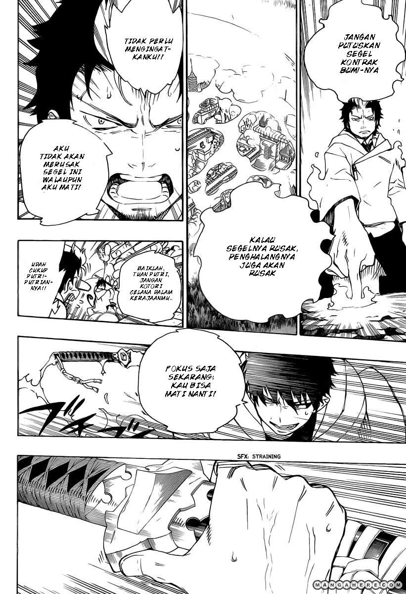 Ao no Exorcist Chapter 30 - halaman 13
