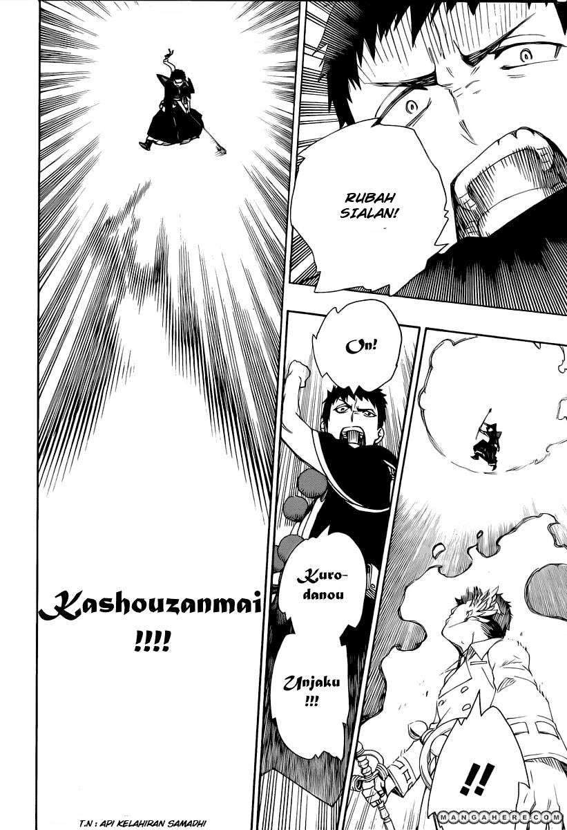 Ao no Exorcist Chapter 31 - halaman 10