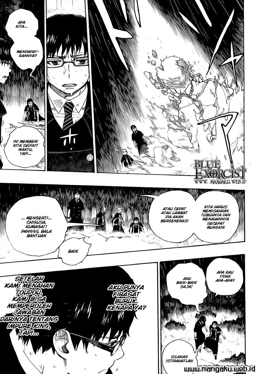 Ao no Exorcist Chapter 31 - halaman 17