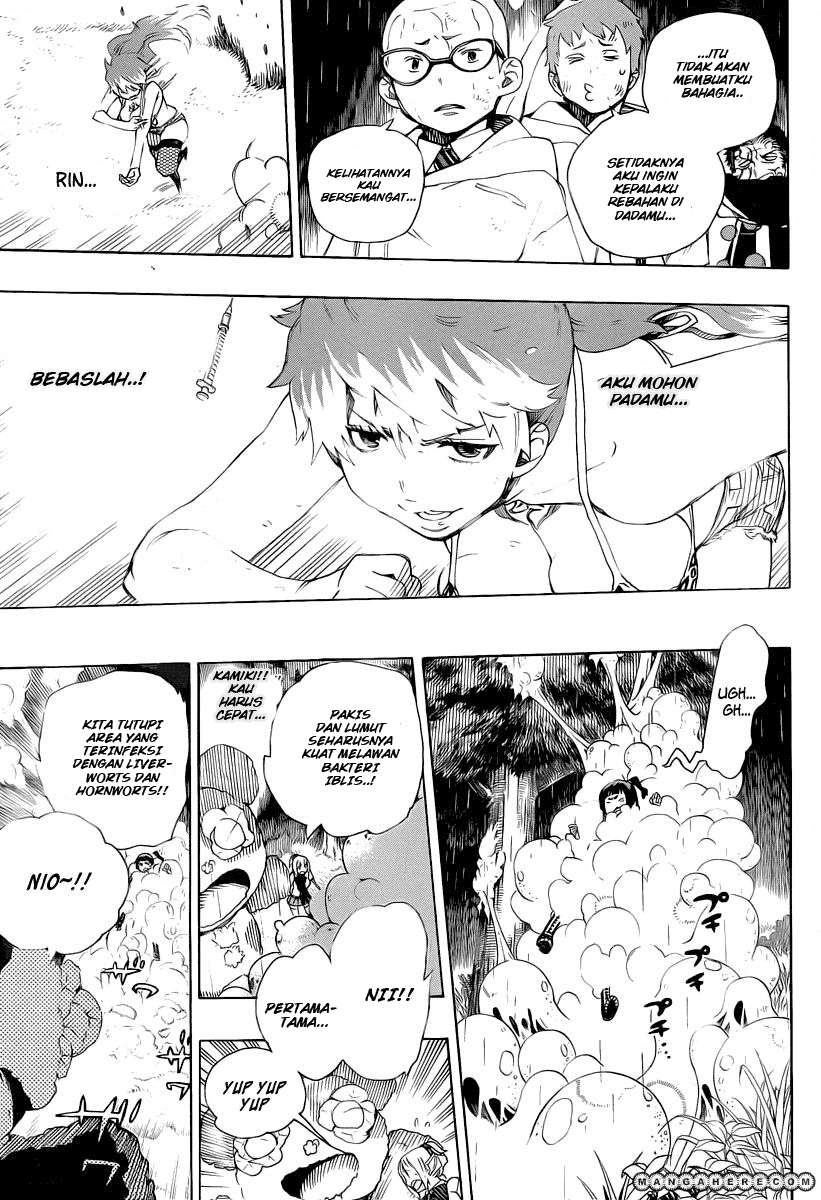 Ao no Exorcist Chapter 31 - halaman 21
