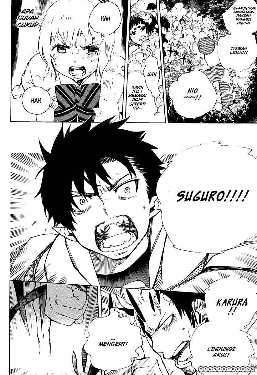 Ao no Exorcist Chapter 31 - halaman 22