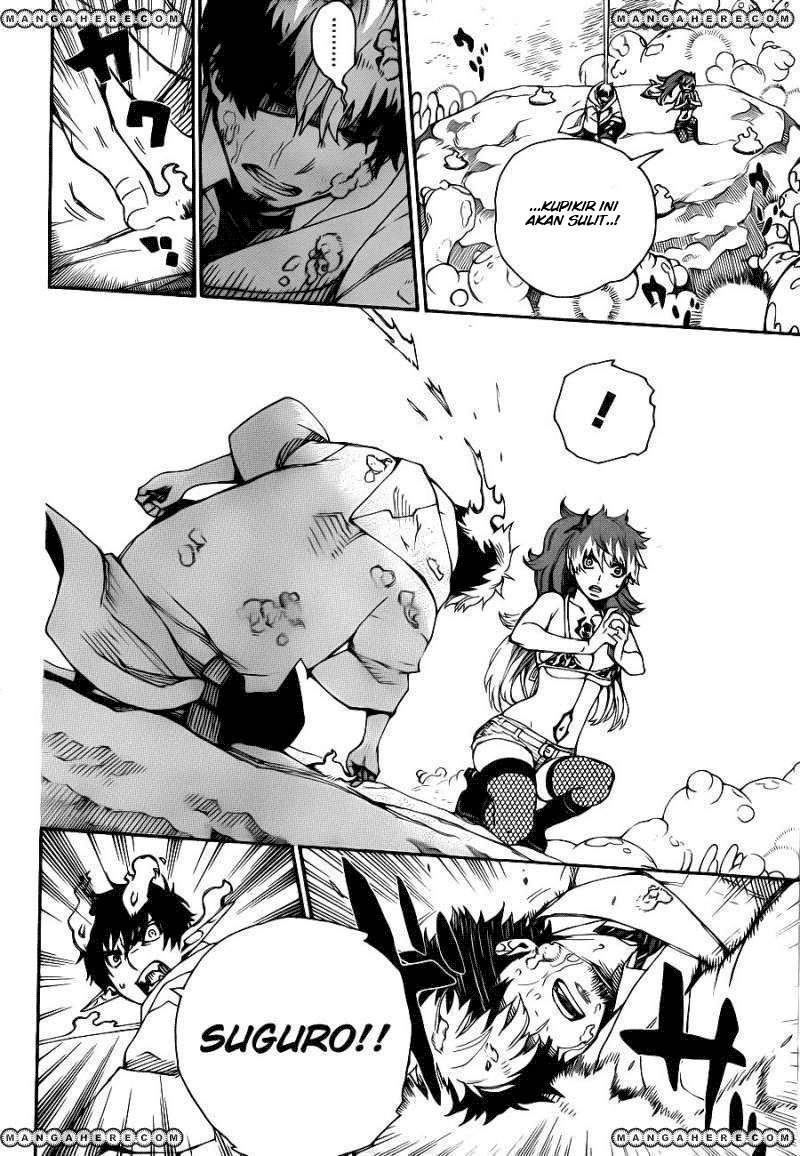 Ao no Exorcist Chapter 32 - halaman 19