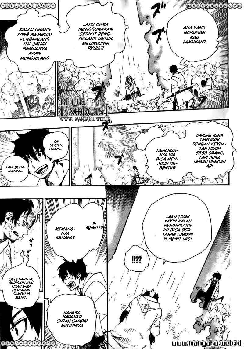 Ao no Exorcist Chapter 32 - halaman 23