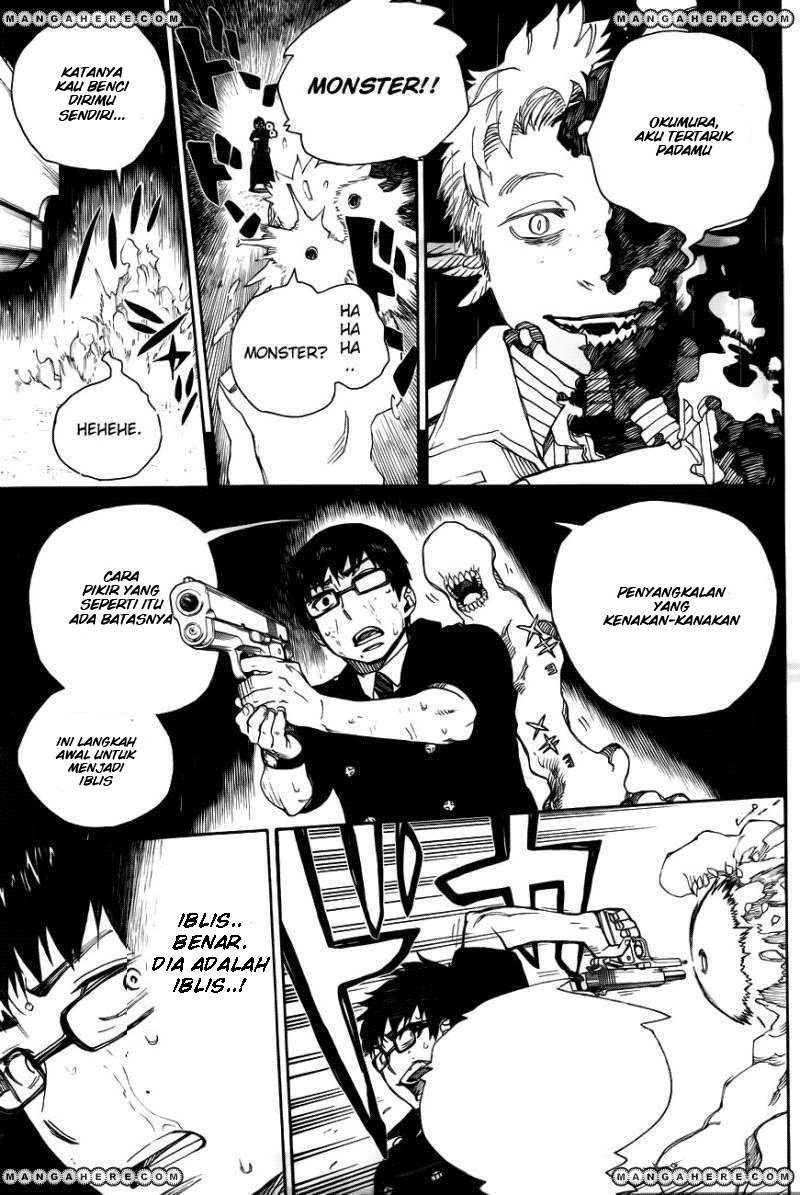 Ao no Exorcist Chapter 32 - halaman 27