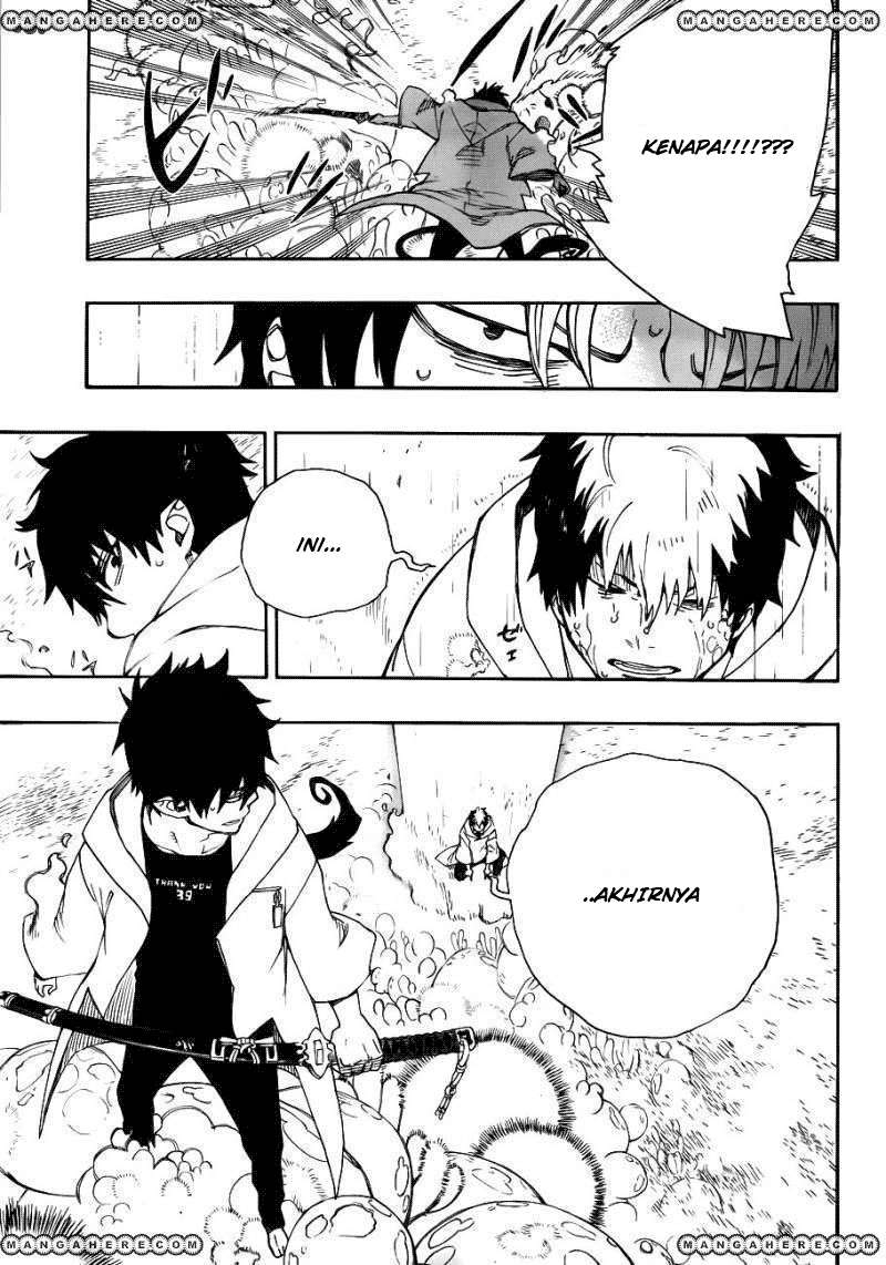 Ao no Exorcist Chapter 32 - halaman 42