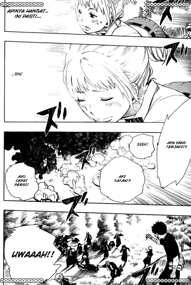 Ao no Exorcist Chapter 33 - halaman 10