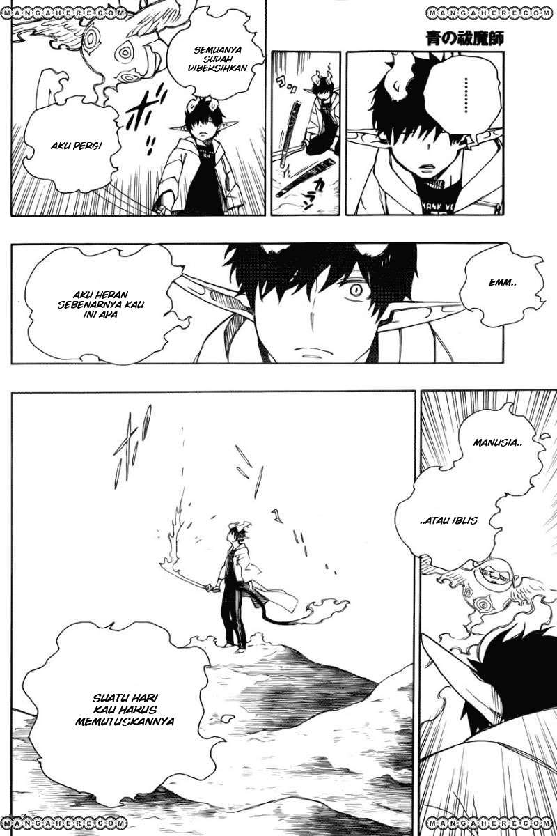 Ao no Exorcist Chapter 33 - halaman 15
