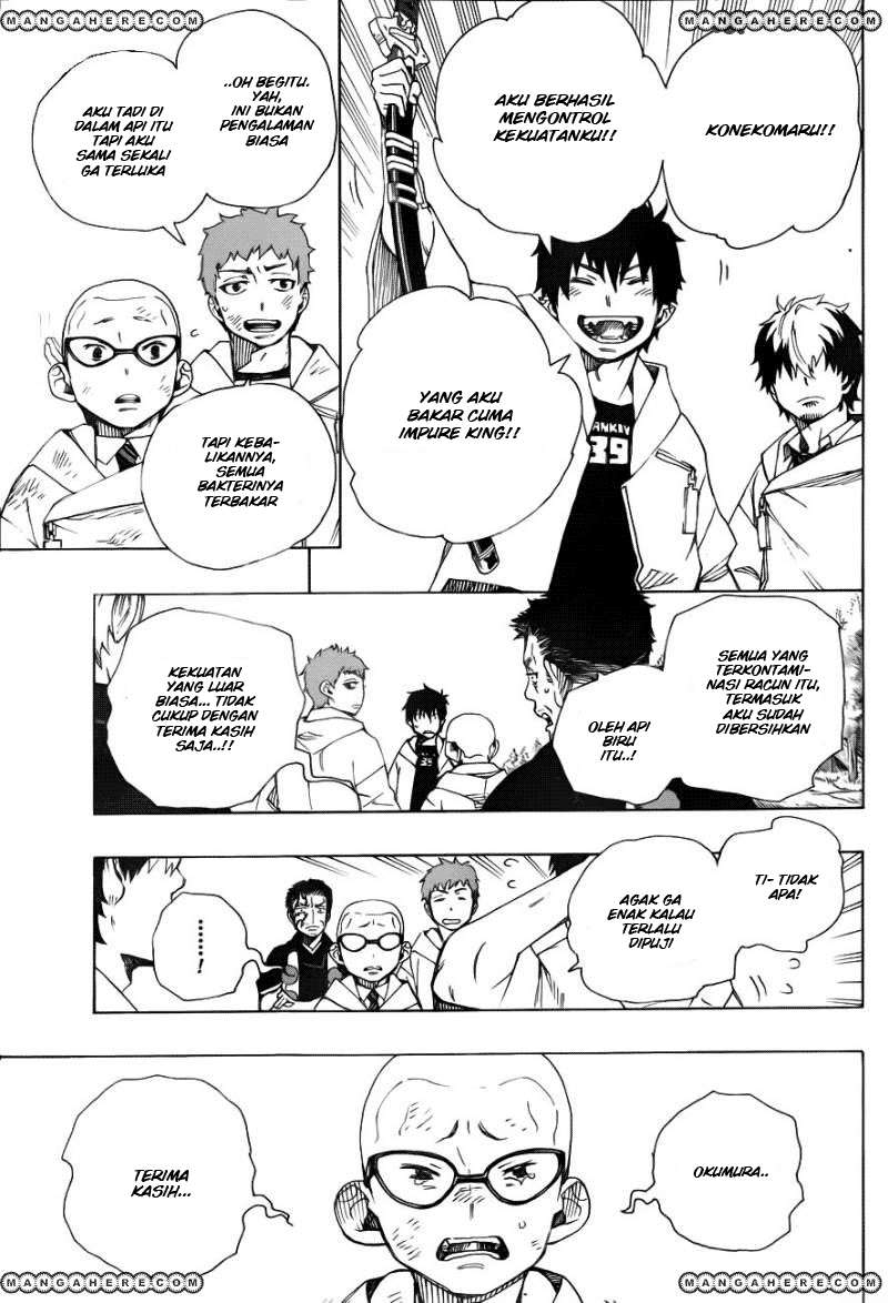 Ao no Exorcist Chapter 33 - halaman 18