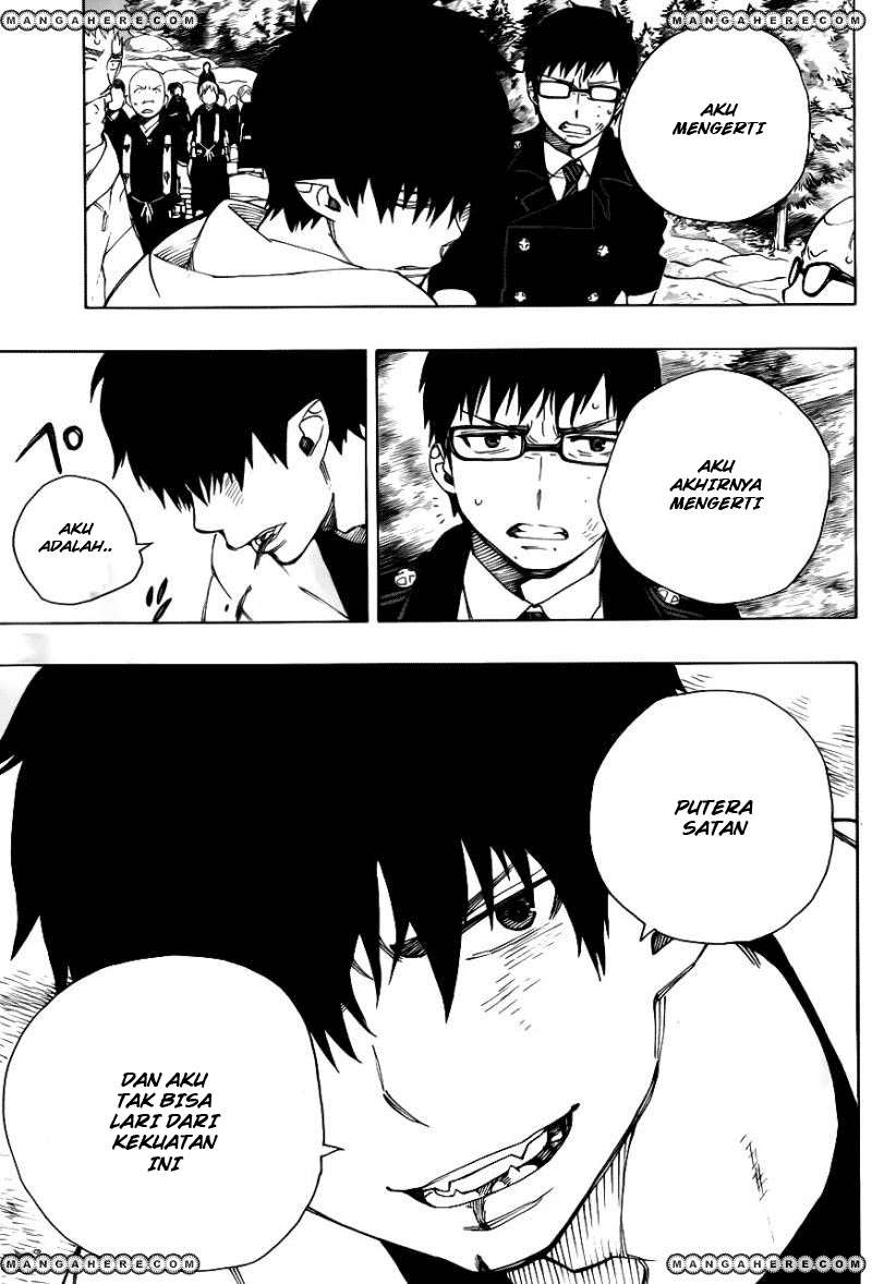 Ao no Exorcist Chapter 33 - halaman 23