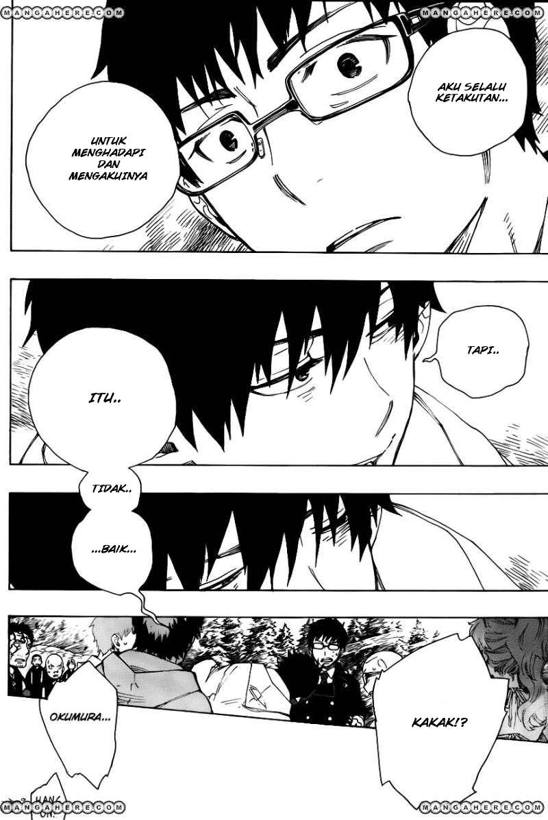 Ao no Exorcist Chapter 33 - halaman 24
