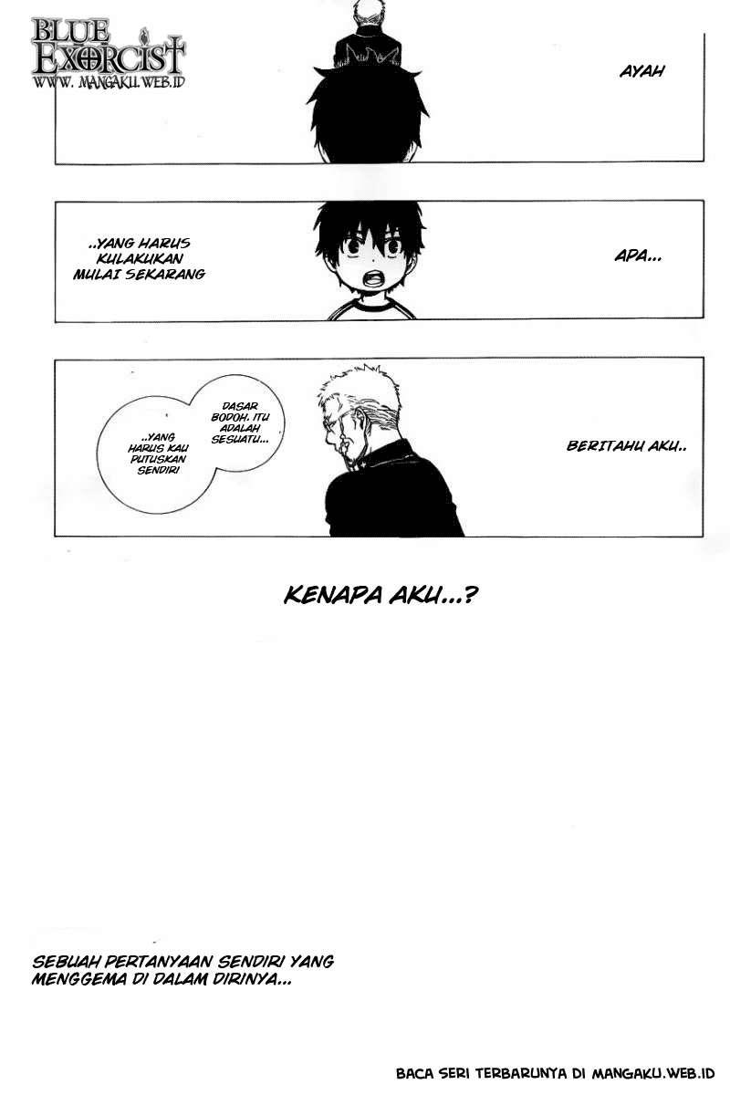 Ao no Exorcist Chapter 33 - halaman 25