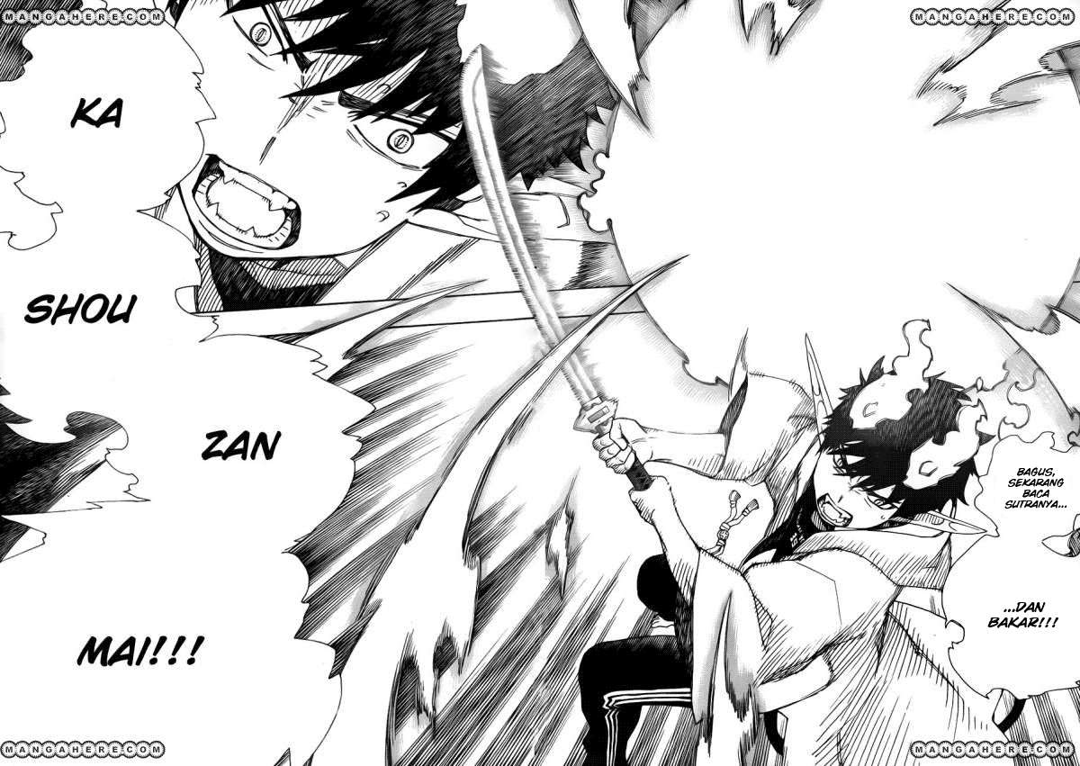 Ao no Exorcist Chapter 33 - halaman 28