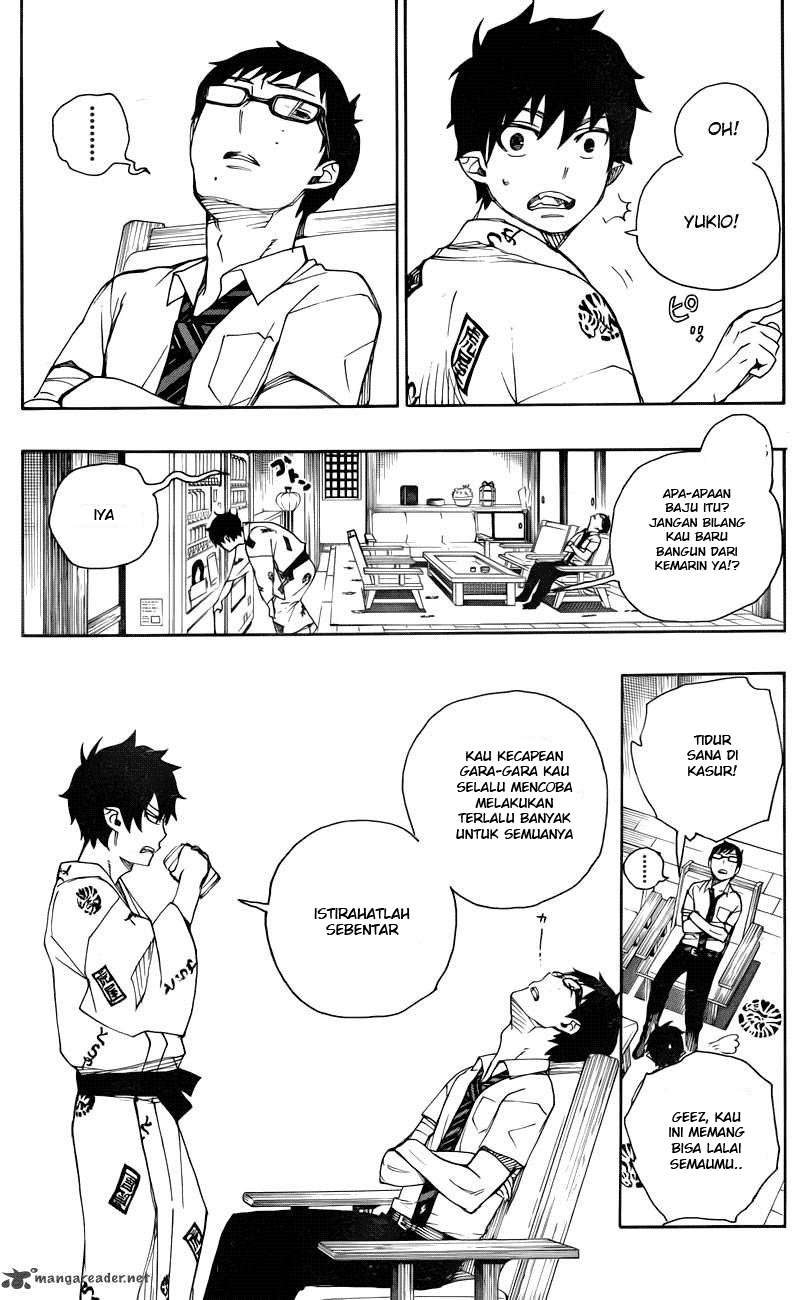 Ao no Exorcist Chapter 34 - halaman 13