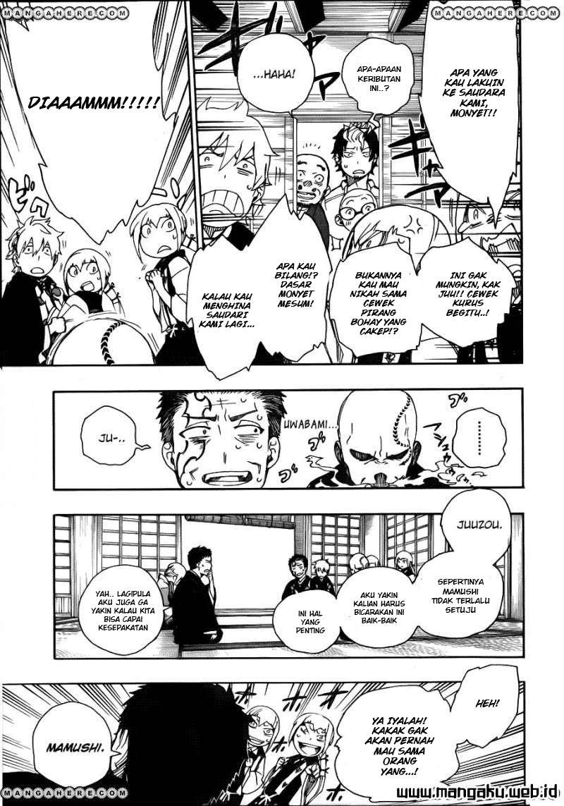 Ao no Exorcist Chapter 34 - halaman 18