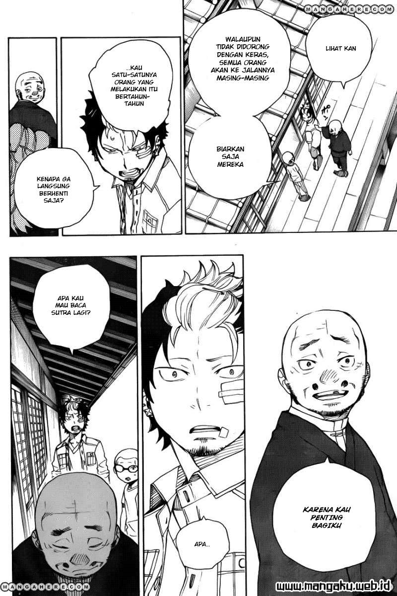 Ao no Exorcist Chapter 34 - halaman 21