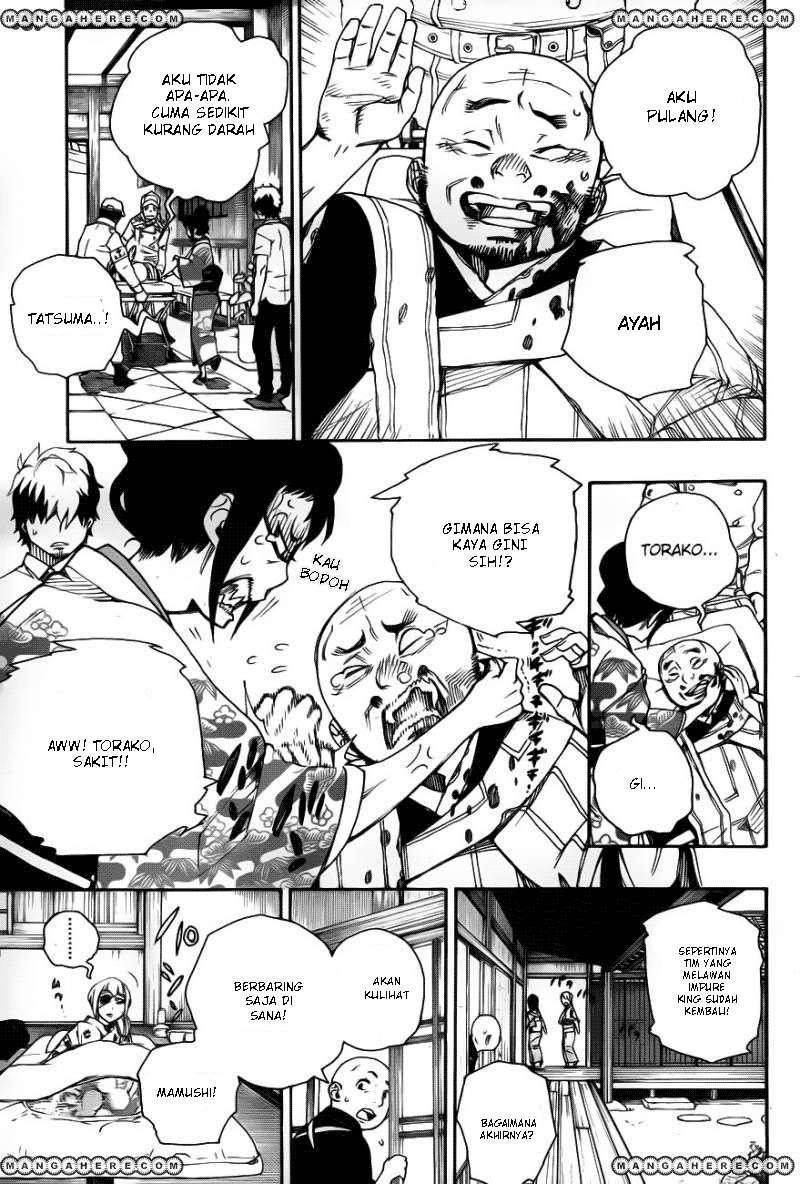 Ao no Exorcist Chapter 34 - halaman 23