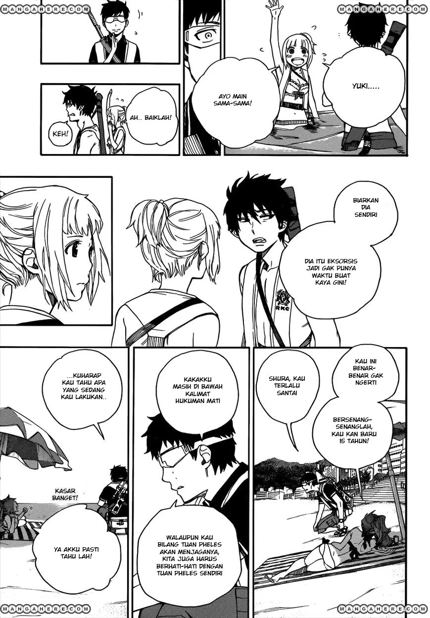 Ao no Exorcist Chapter 35 - halaman 21