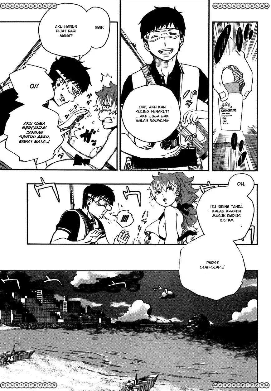 Ao no Exorcist Chapter 35 - halaman 23