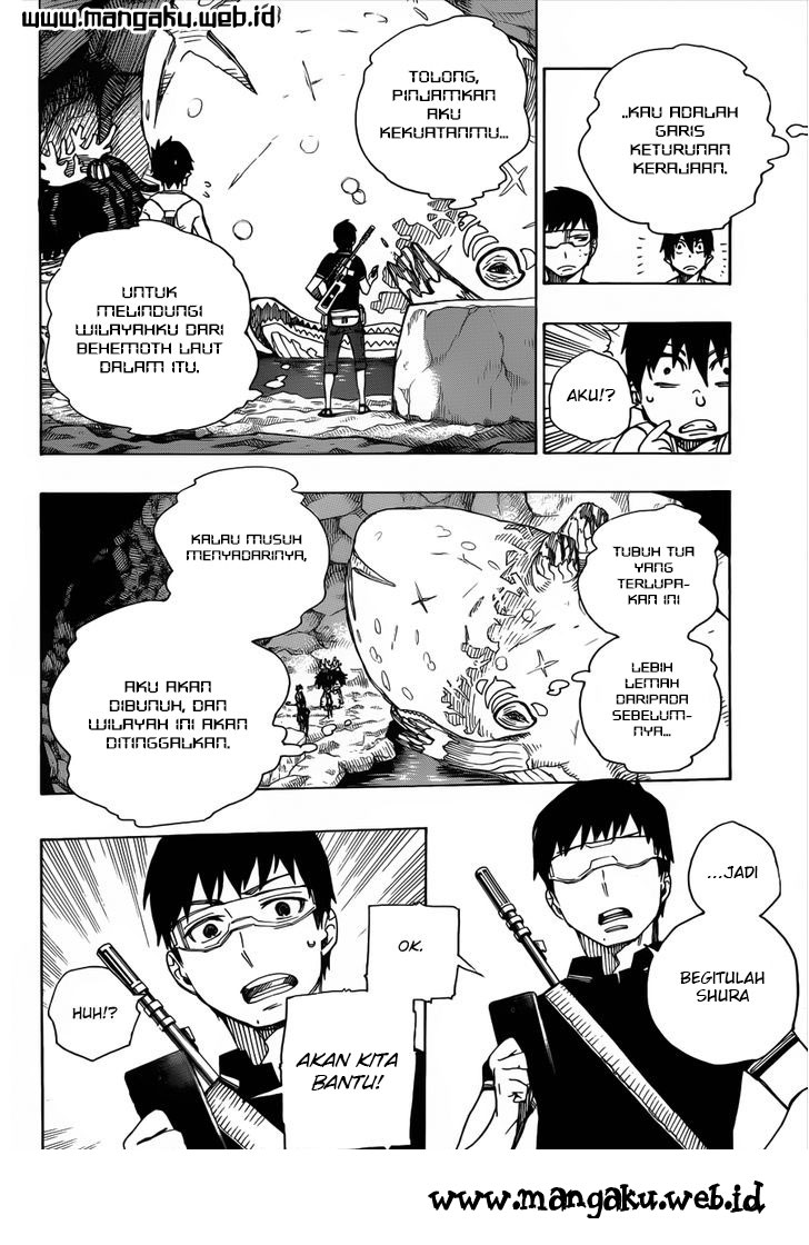 Ao no Exorcist Chapter 36 - halaman 16