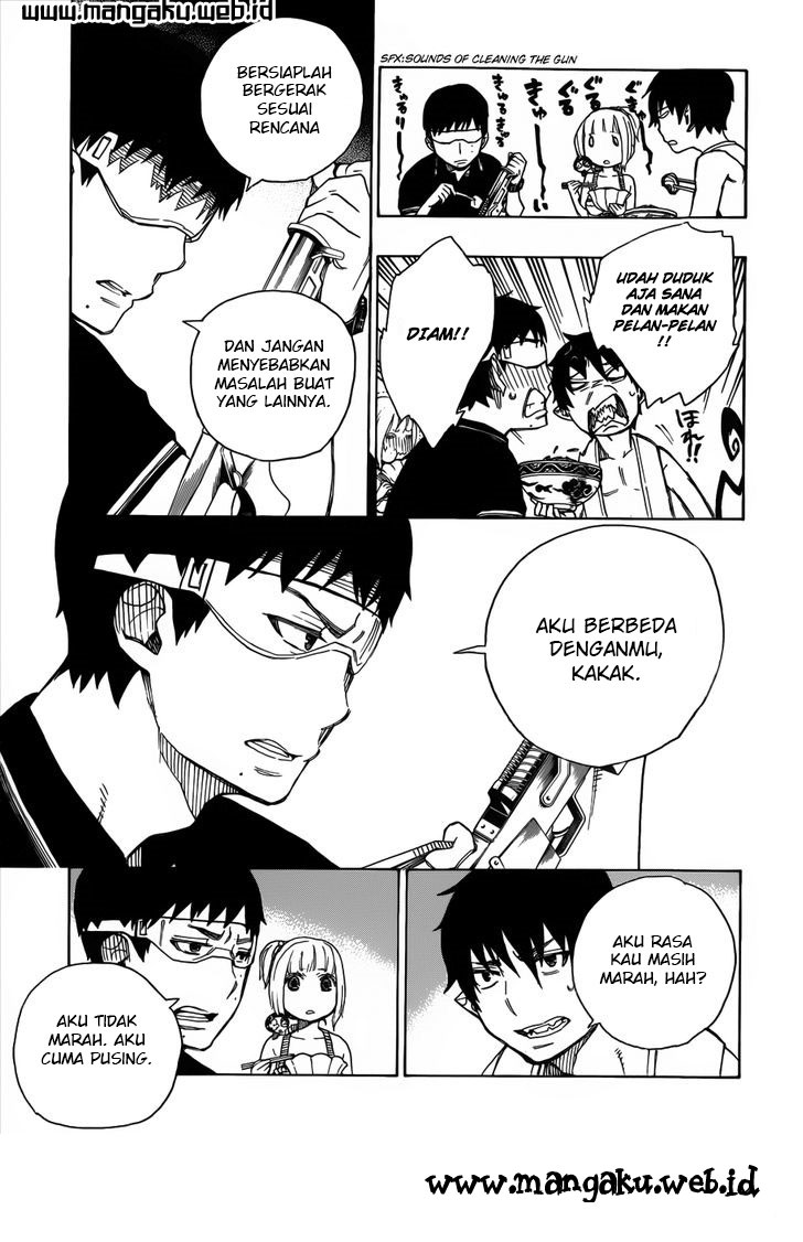 Ao no Exorcist Chapter 36 - halaman 23