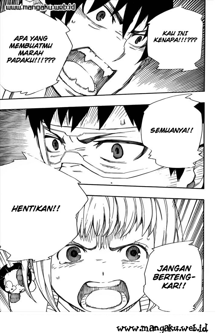 Ao no Exorcist Chapter 36 - halaman 25