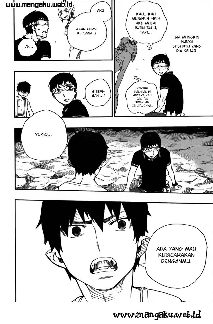 Ao no Exorcist Chapter 36 - halaman 28