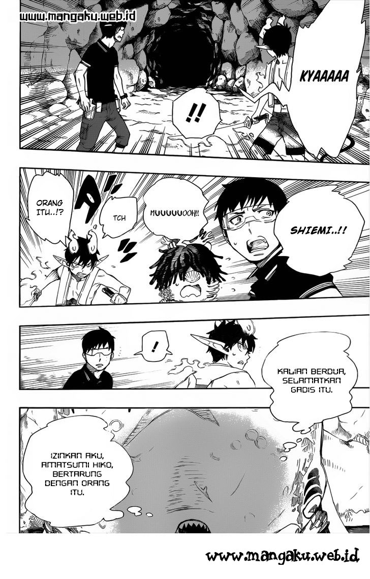 Ao no Exorcist Chapter 36 - halaman 34