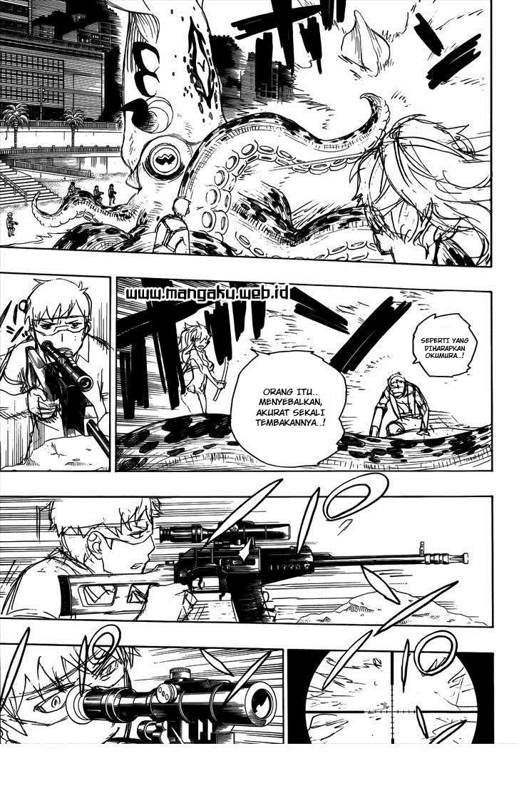 Ao no Exorcist Chapter 37 - halaman 17