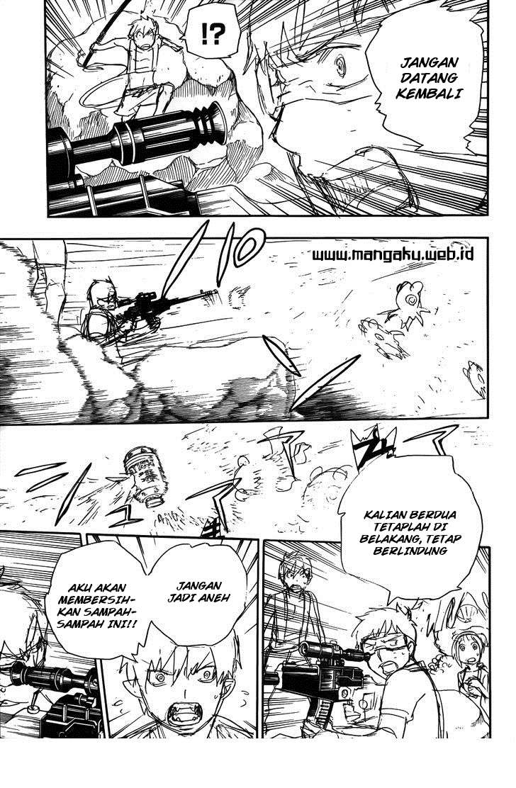 Ao no Exorcist Chapter 37 - halaman 19