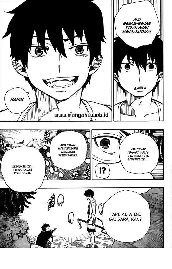Ao no Exorcist Chapter 37 - halaman 21