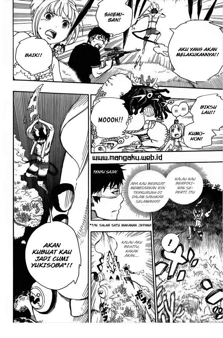 Ao no Exorcist Chapter 37 - halaman 26