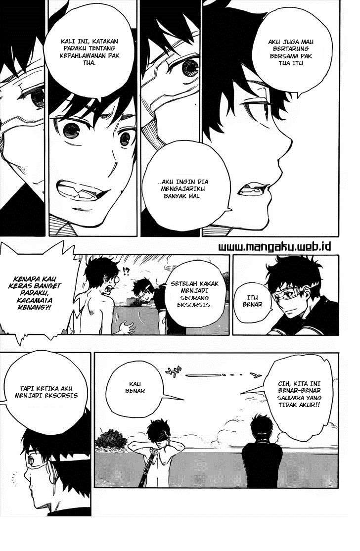 Ao no Exorcist Chapter 37 - halaman 31
