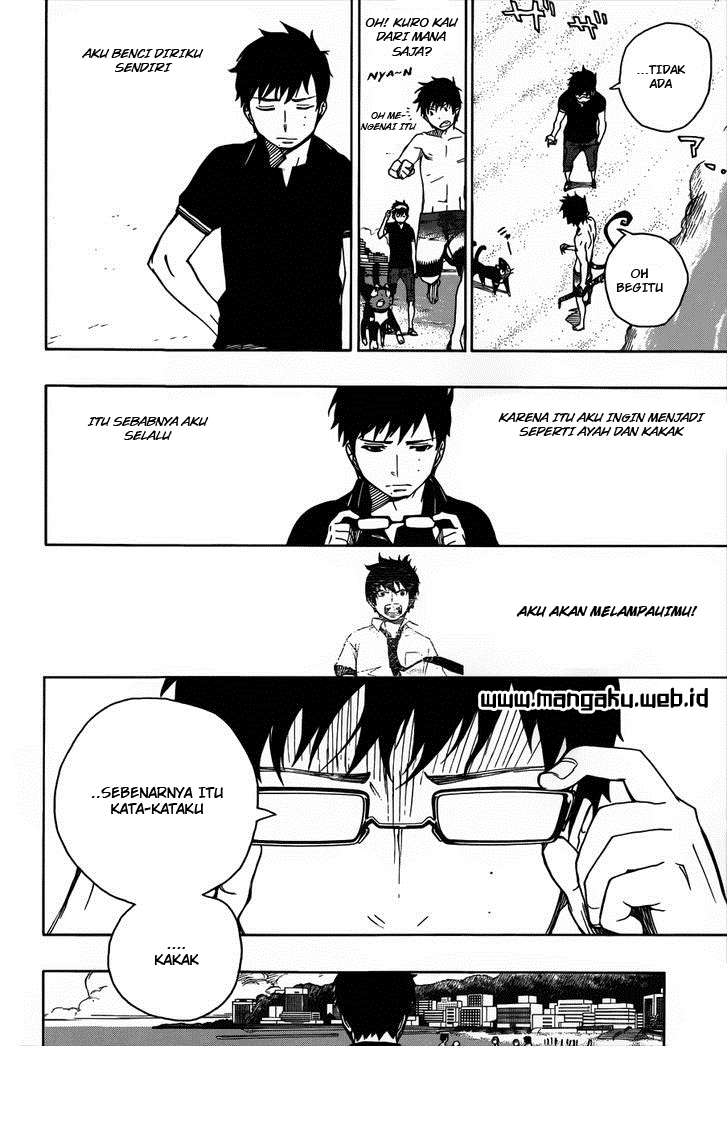 Ao no Exorcist Chapter 37 - halaman 34