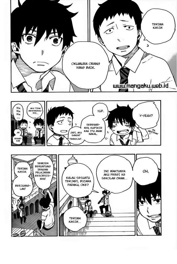 Ao no Exorcist Chapter 38 - halaman 11