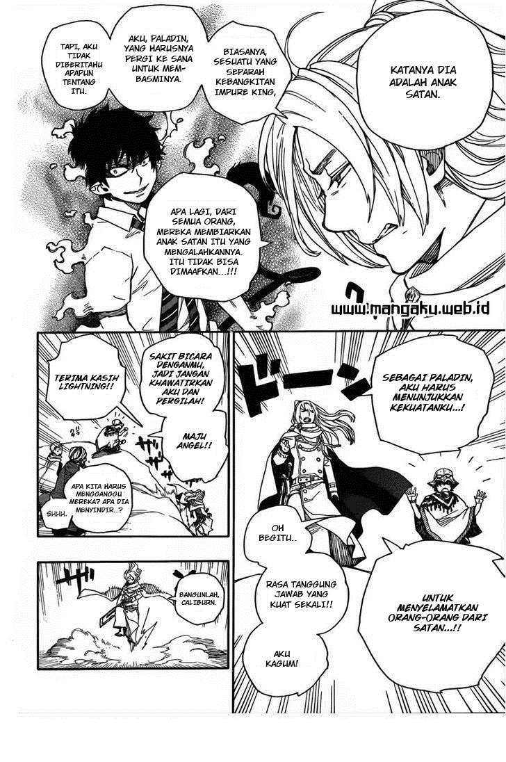 Ao no Exorcist Chapter 38 - halaman 17