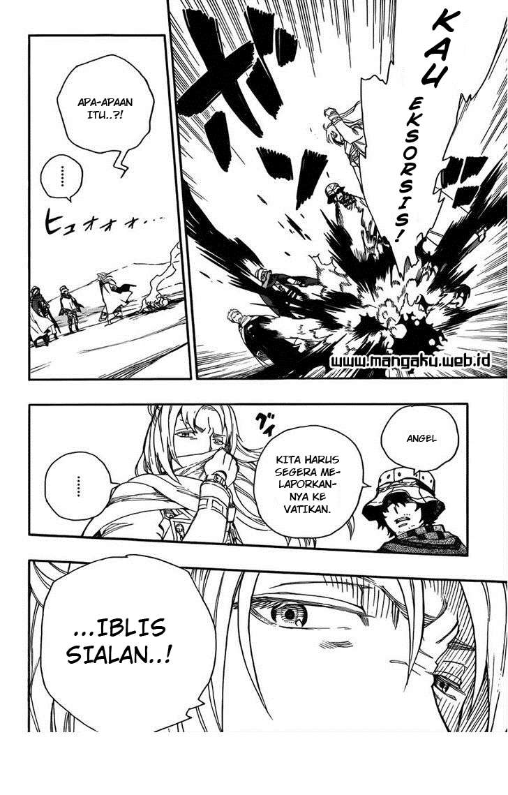 Ao no Exorcist Chapter 38 - halaman 25