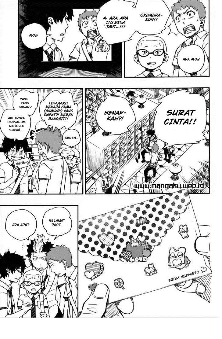 Ao no Exorcist Chapter 38 - halaman 34