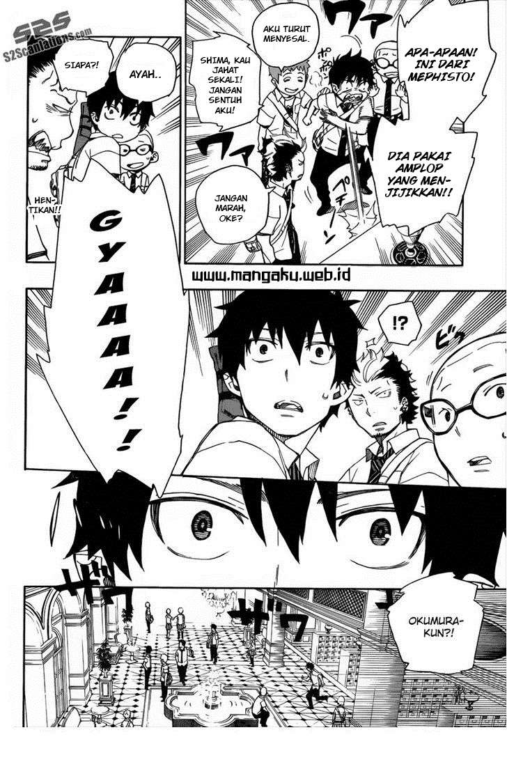 Ao no Exorcist Chapter 38 - halaman 35