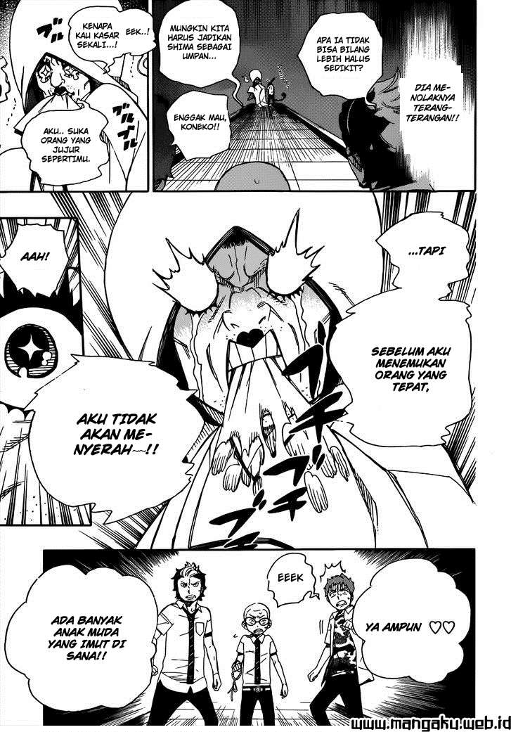 Ao no Exorcist Chapter 40 - halaman 19