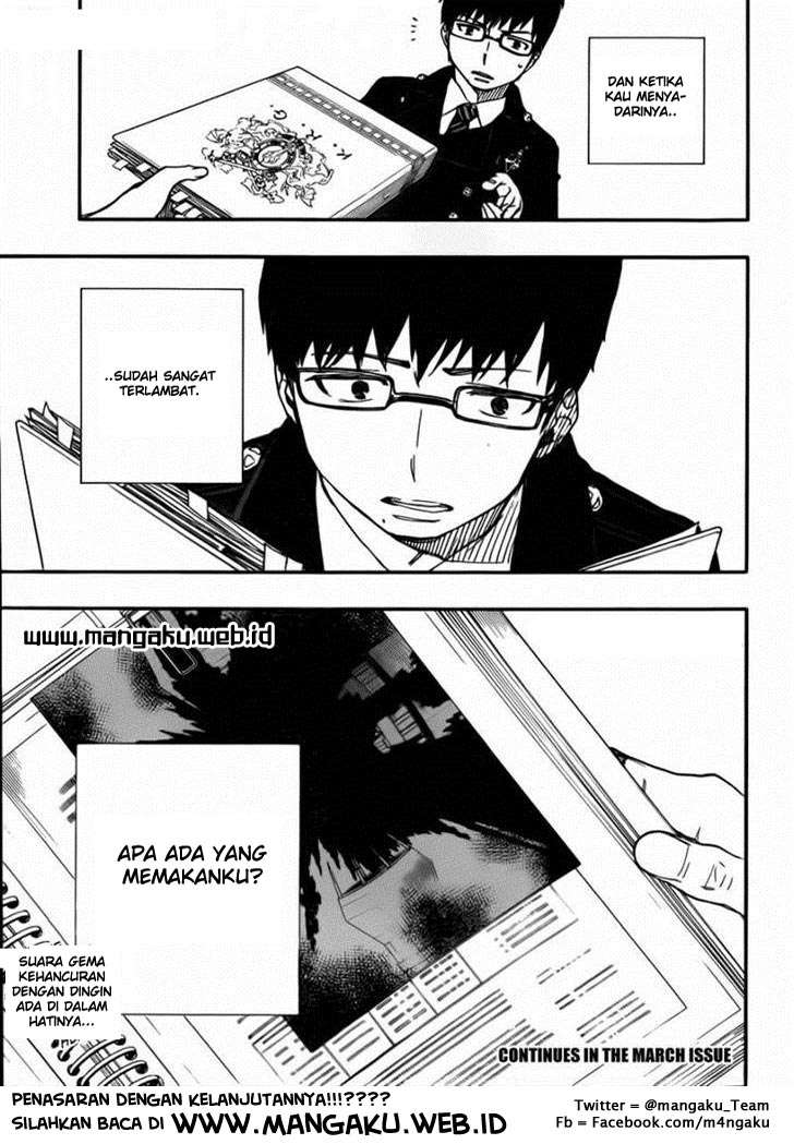 Ao no Exorcist Chapter 42 - halaman 20
