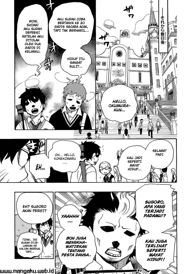 Ao no Exorcist Chapter 45 - halaman 22