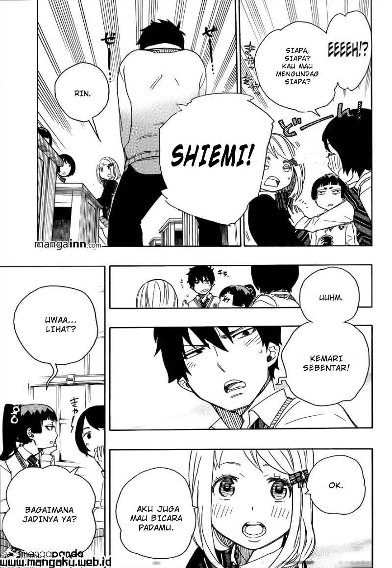 Ao no Exorcist Chapter 46.1 - halaman 10